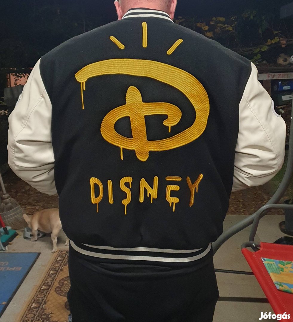 Új XXL Disney 100 limitált varsity baseball bomber dzseki kabát