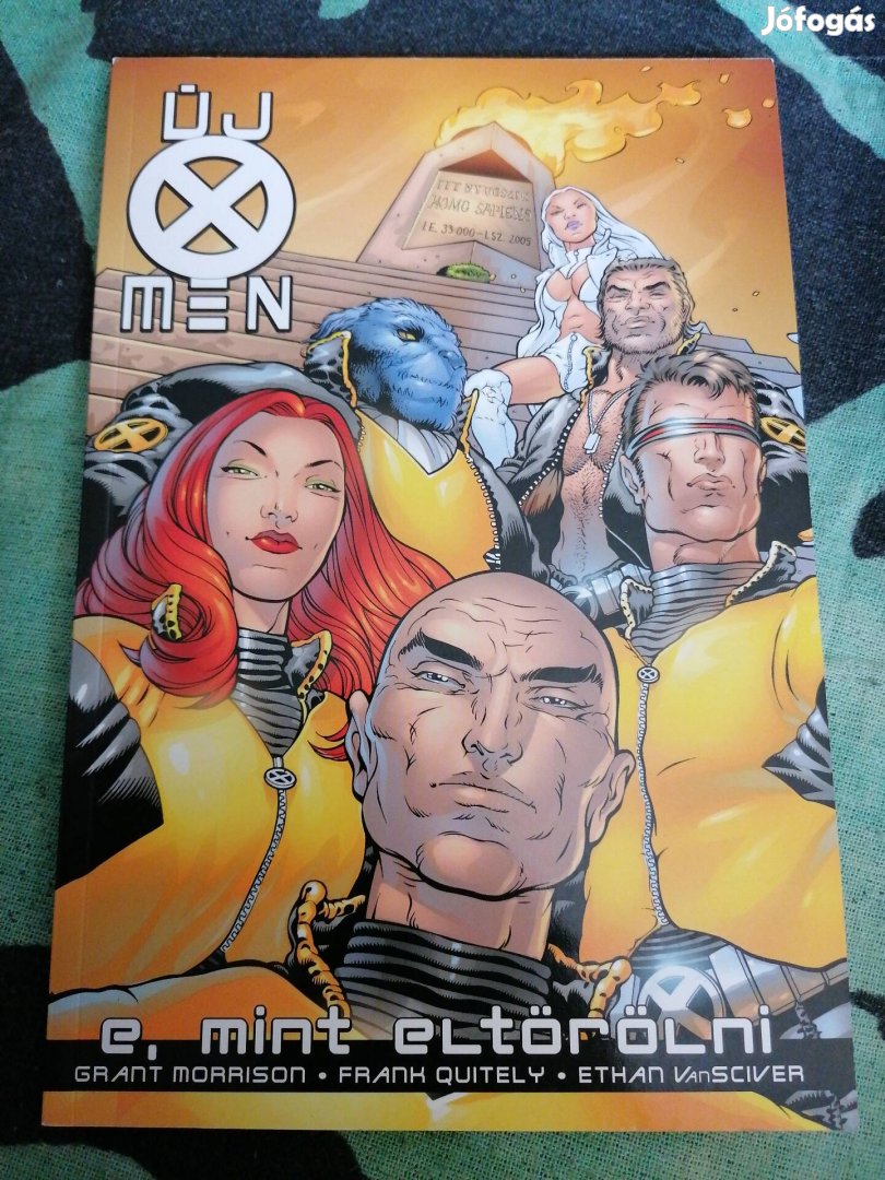 Új X-men - E, mint eltörölni képregény 