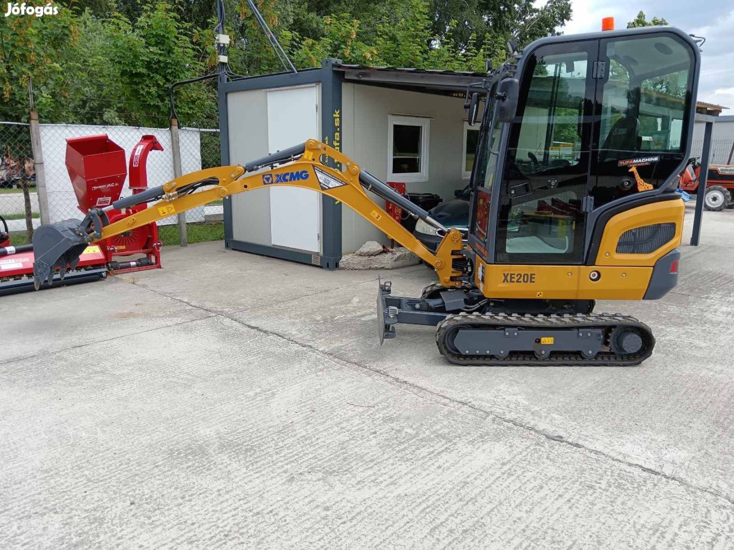 Új Xcmg XE20E forgókotró