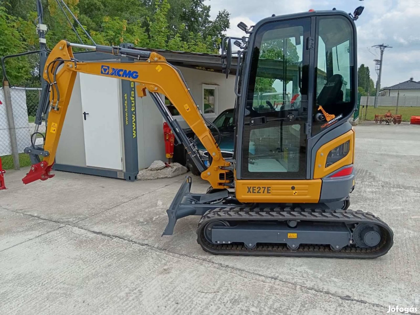 Új Xcmg XE27E forgókotró