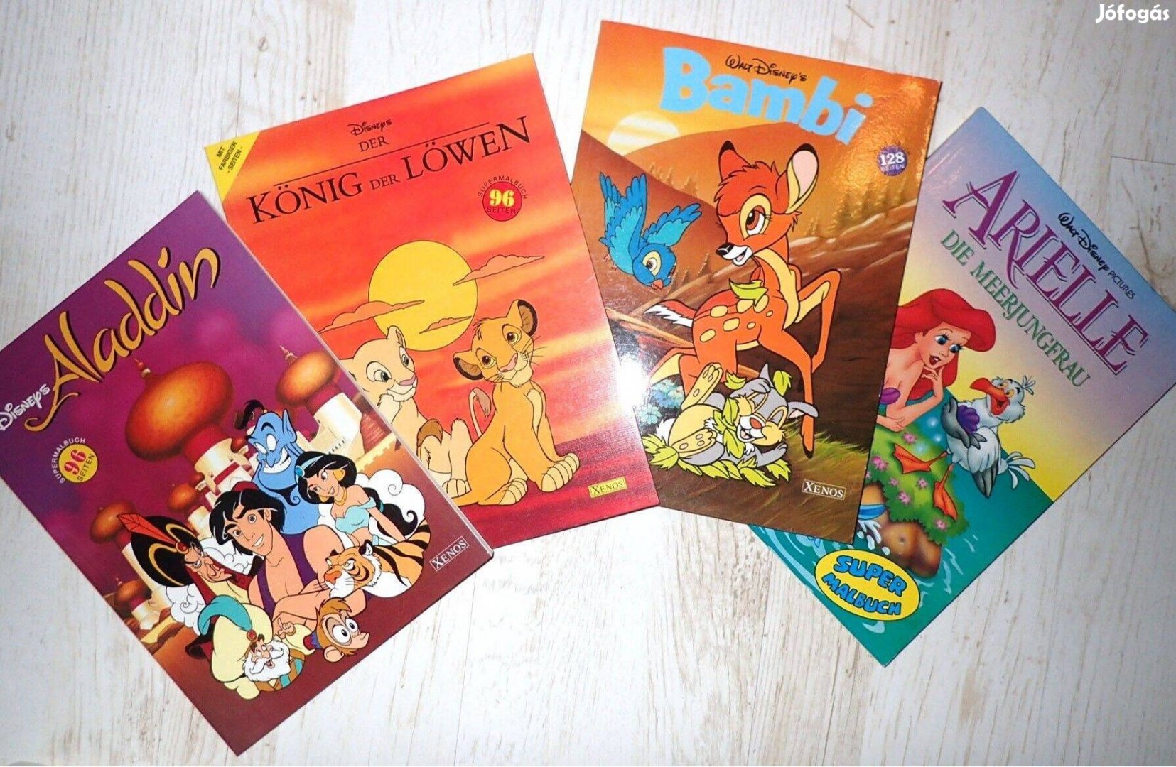 Új Xenox Disney klasszikus mesefilmek színező füzetek többféle ár/db