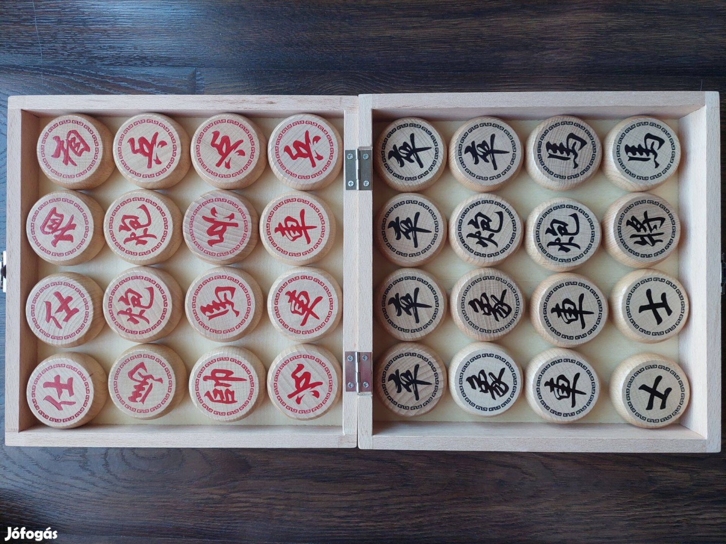 Új Xiangqi Kínai Sakk szélesség 49mm Tömör fából készült Gyönyörű