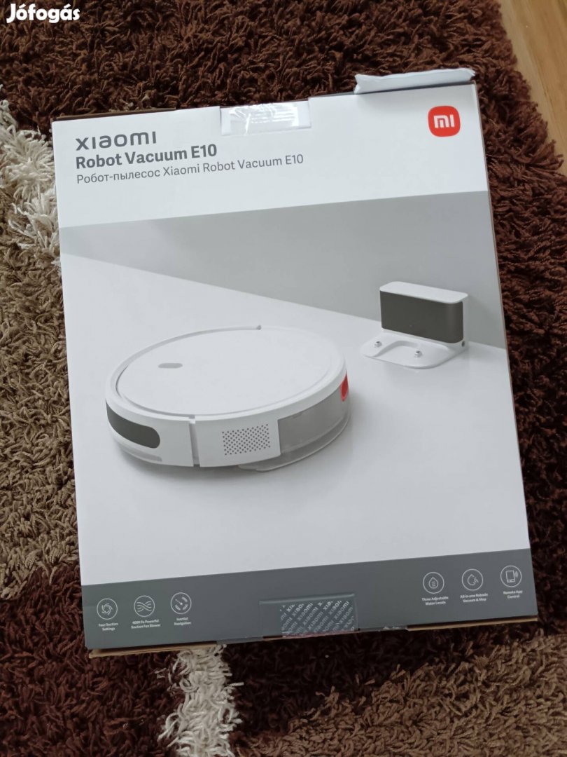 Új Xiaomi E10 robotporszívó