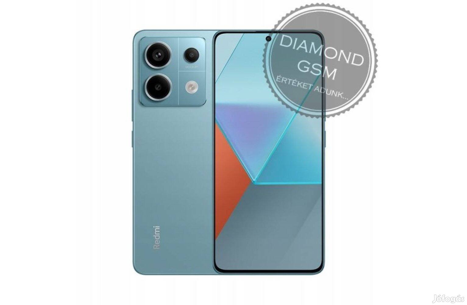 Új Xiaomi Redmi Note 13 5G 256GB 8GB Dual, Óceán Kékeszöld