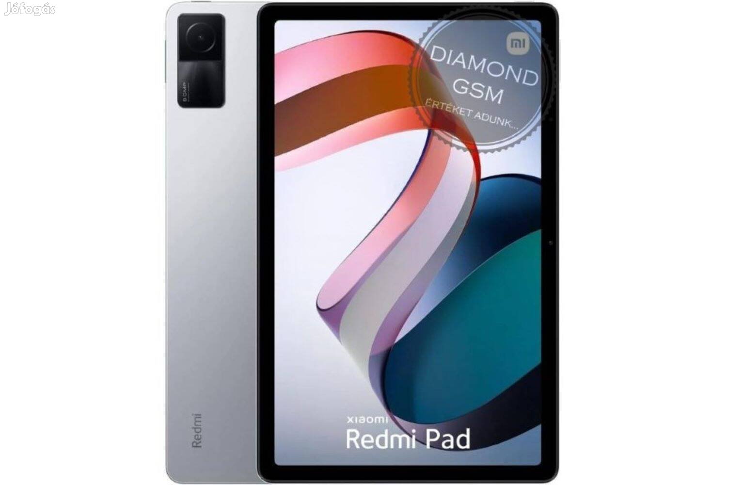 Új Xiaomi Redmi Pad 64GB 3GB, Ezüst színben, gyári