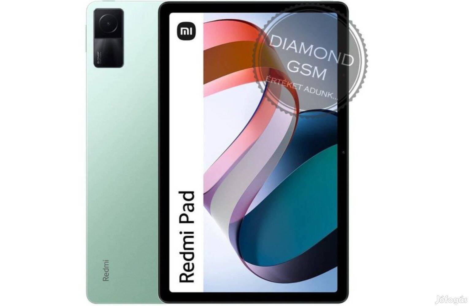 Új Xiaomi Redmi Pad 64GB 3GB, Zöld színben, gyári