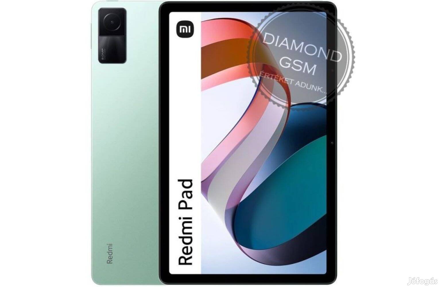 Új Xiaomi Redmi Pad 64GB 3GB, Zöld színben, gyári