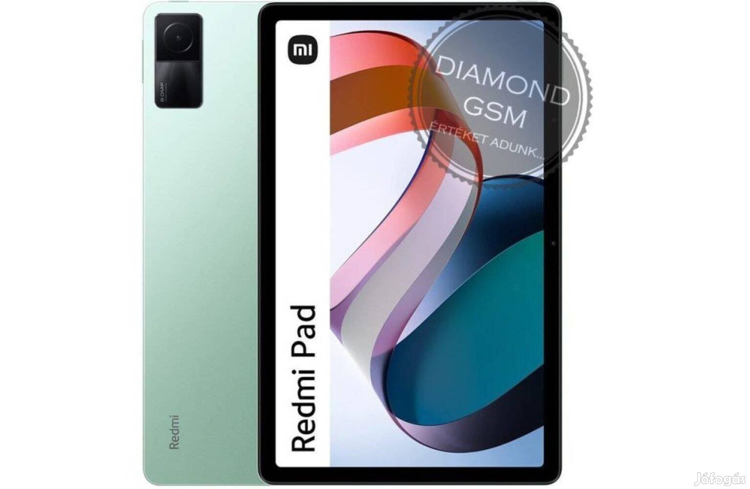 Új Xiaomi Redmi Pad 64GB 3GB, Zöld színben, gyári