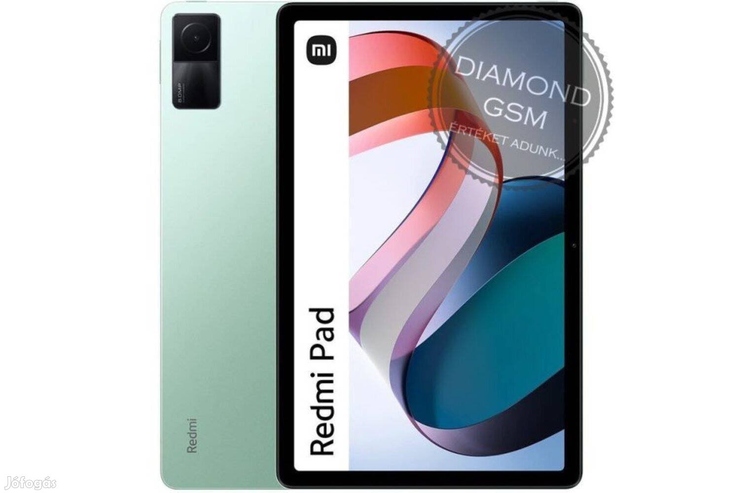 Új Xiaomi Redmi Pad 64GB 3GB, Zöld színben, gyári