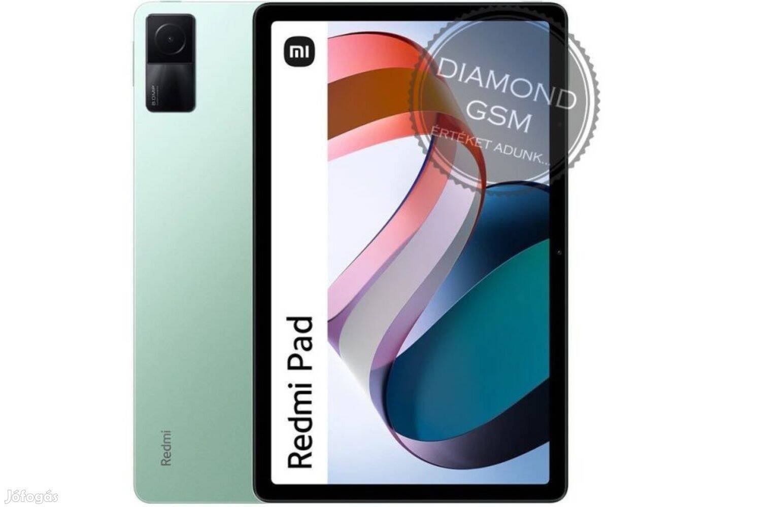 Új Xiaomi Redmi Pad 64GB 3GB, Zöld színben, gyári