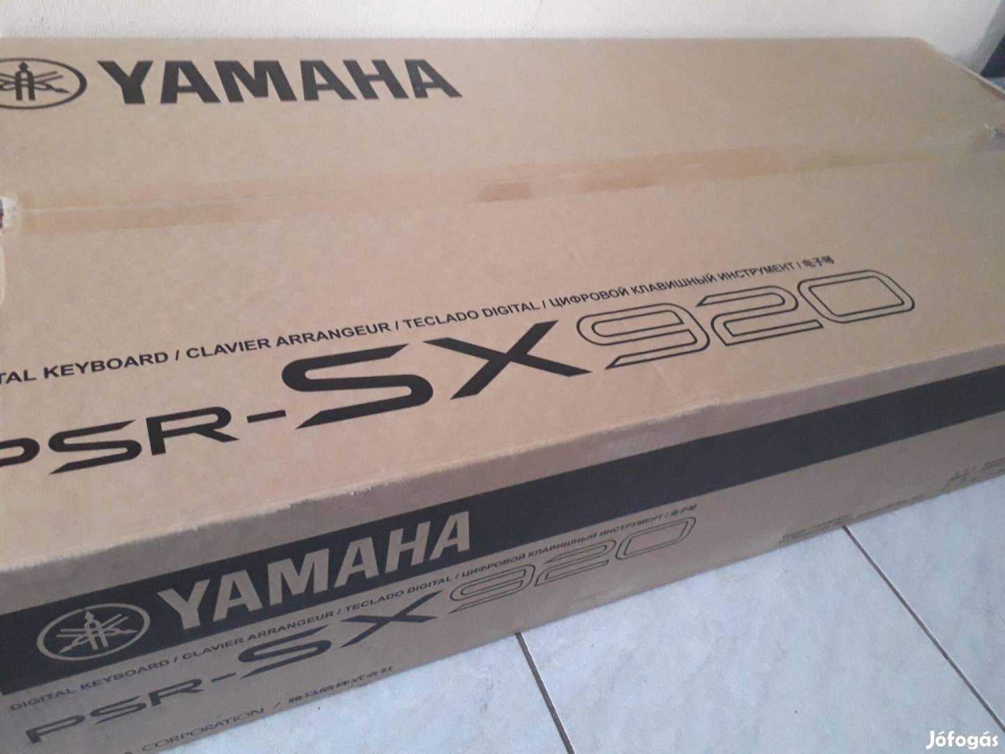 Új Yamaha PSR-SX 920 gyári dobozában alkalmi áron,garancia!