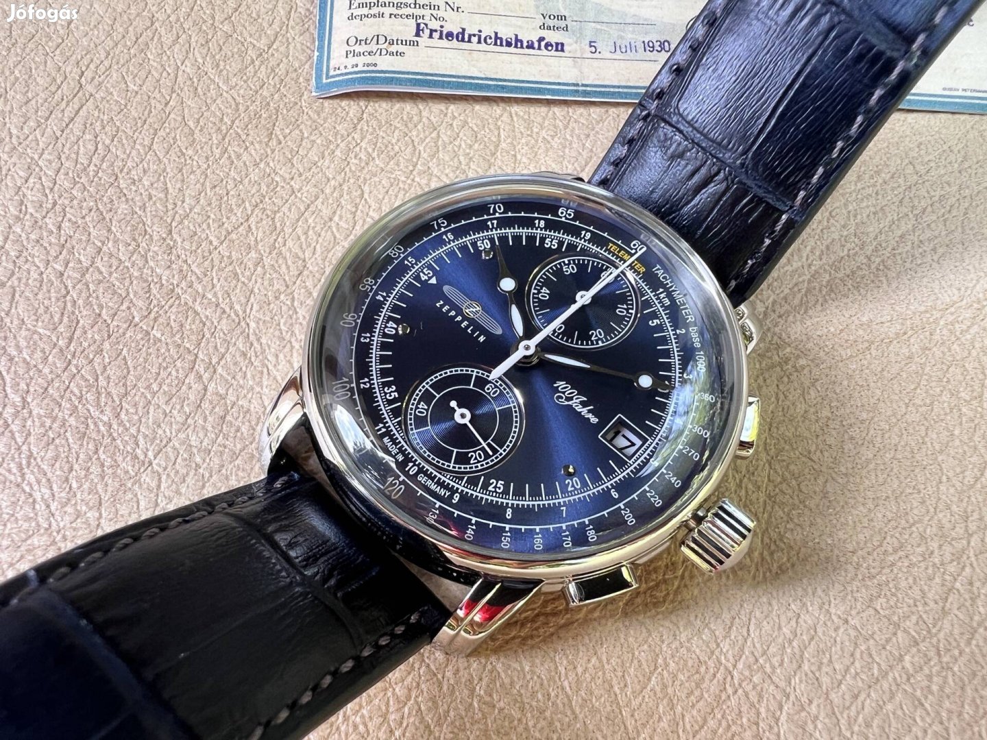 Új Zeppelin 100 Jahre Chronograph 