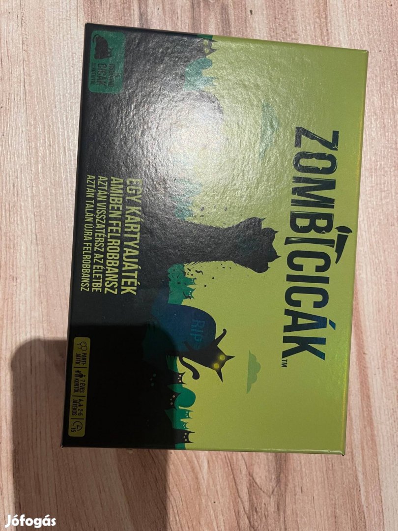 Új Zombicicák társas