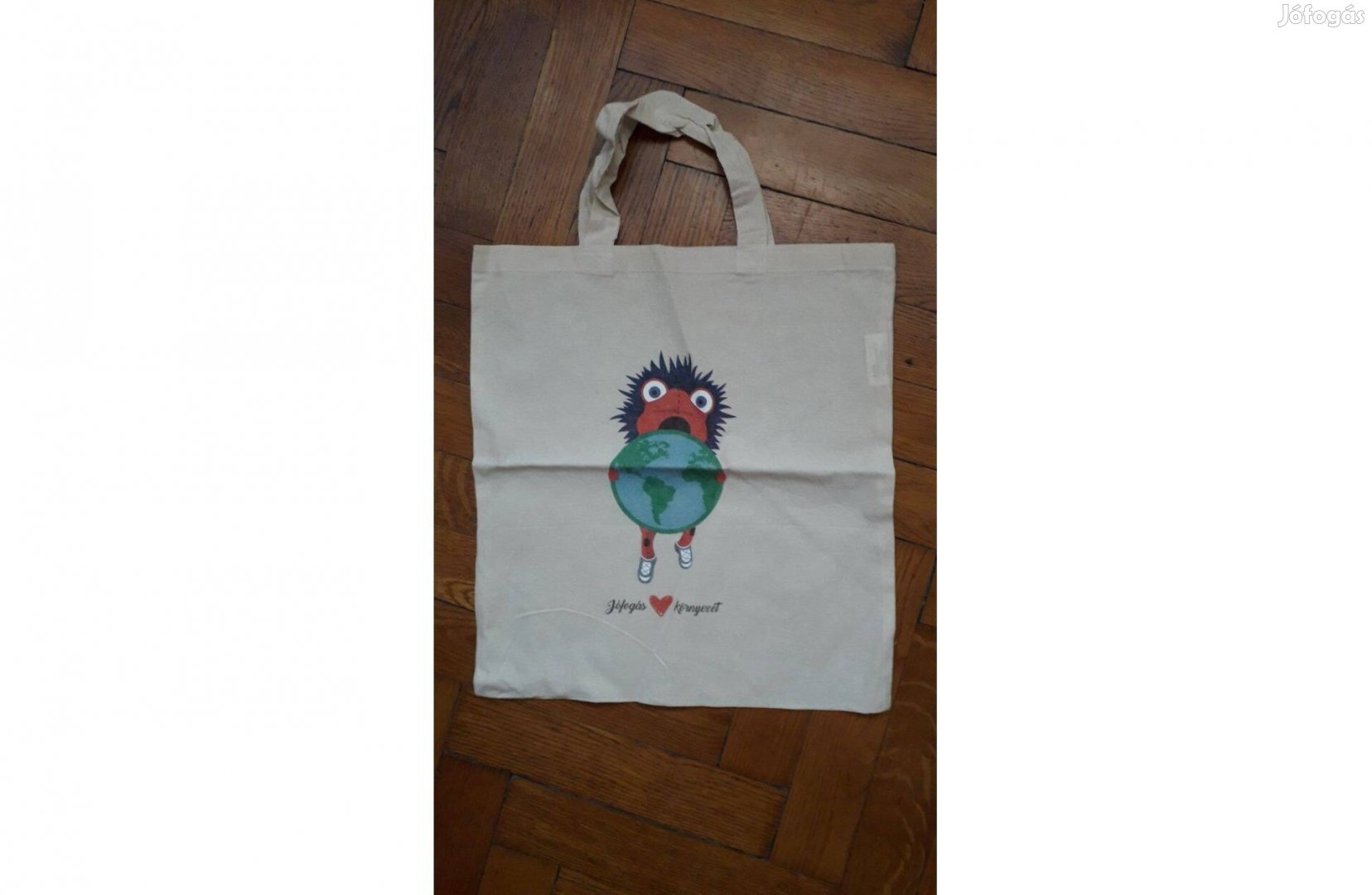Új Zsozsó bevásárló vászontáska öko szatyor 3842 cm