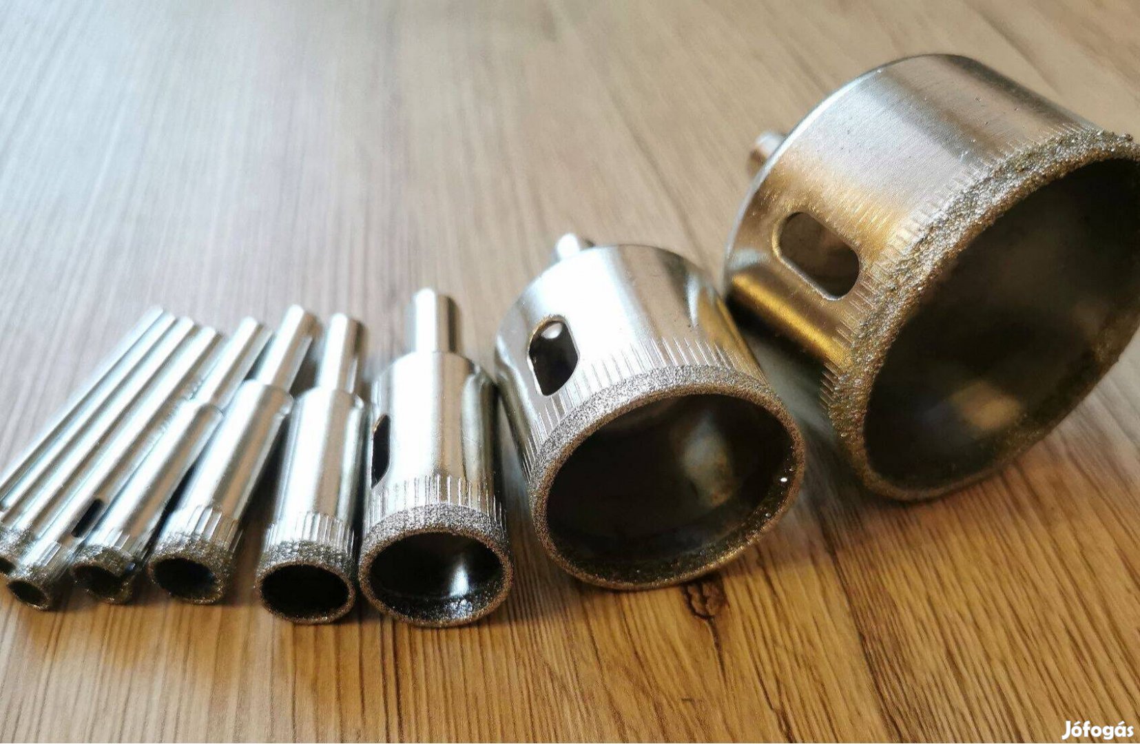 Új, 10db gyémánt fúrófej készlet(csempe, márvány,üveg)3-50mm