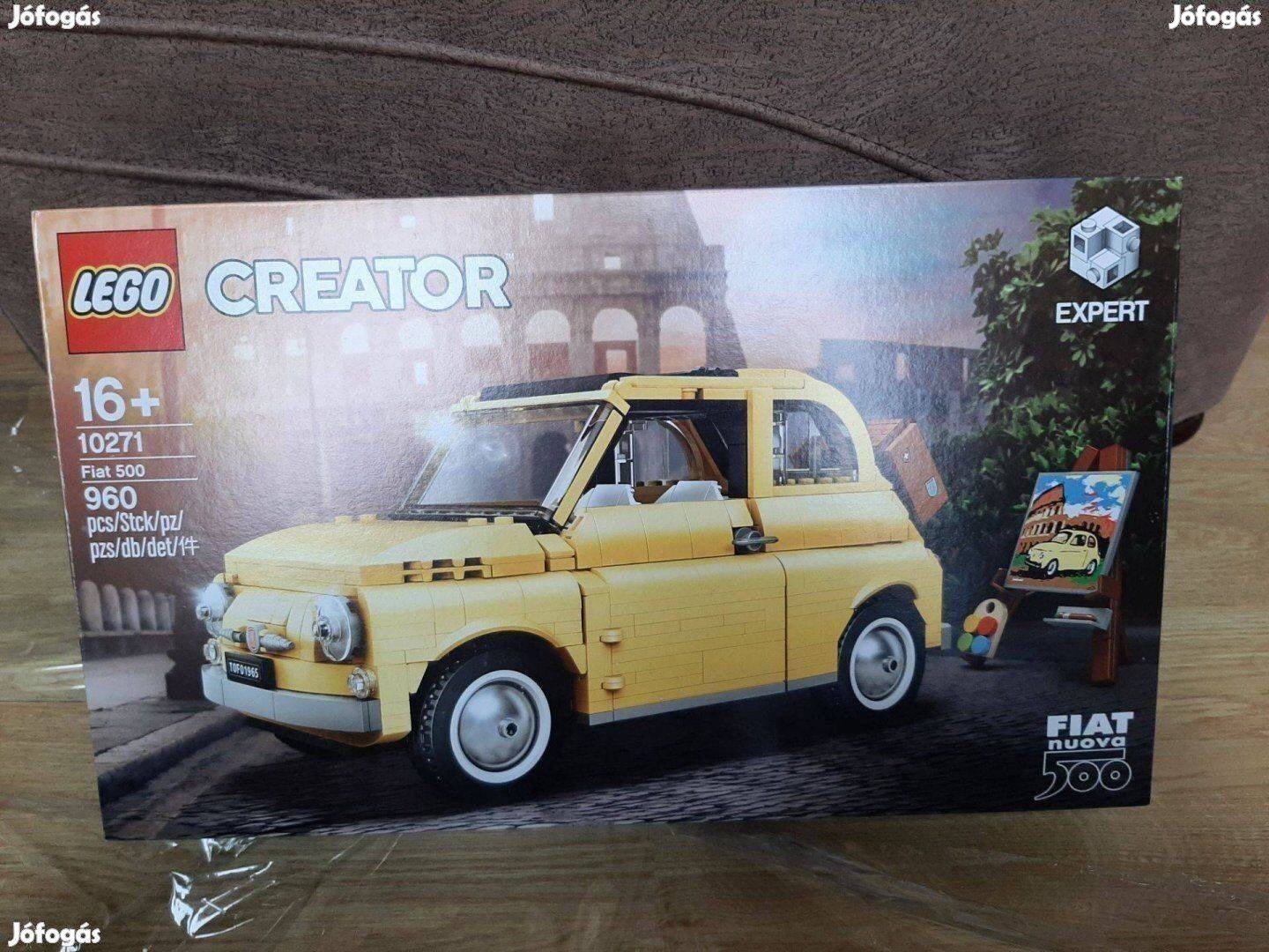 Új! 16+ Lego 10271 Fiat 500 creator car Lego creator expert autó játék