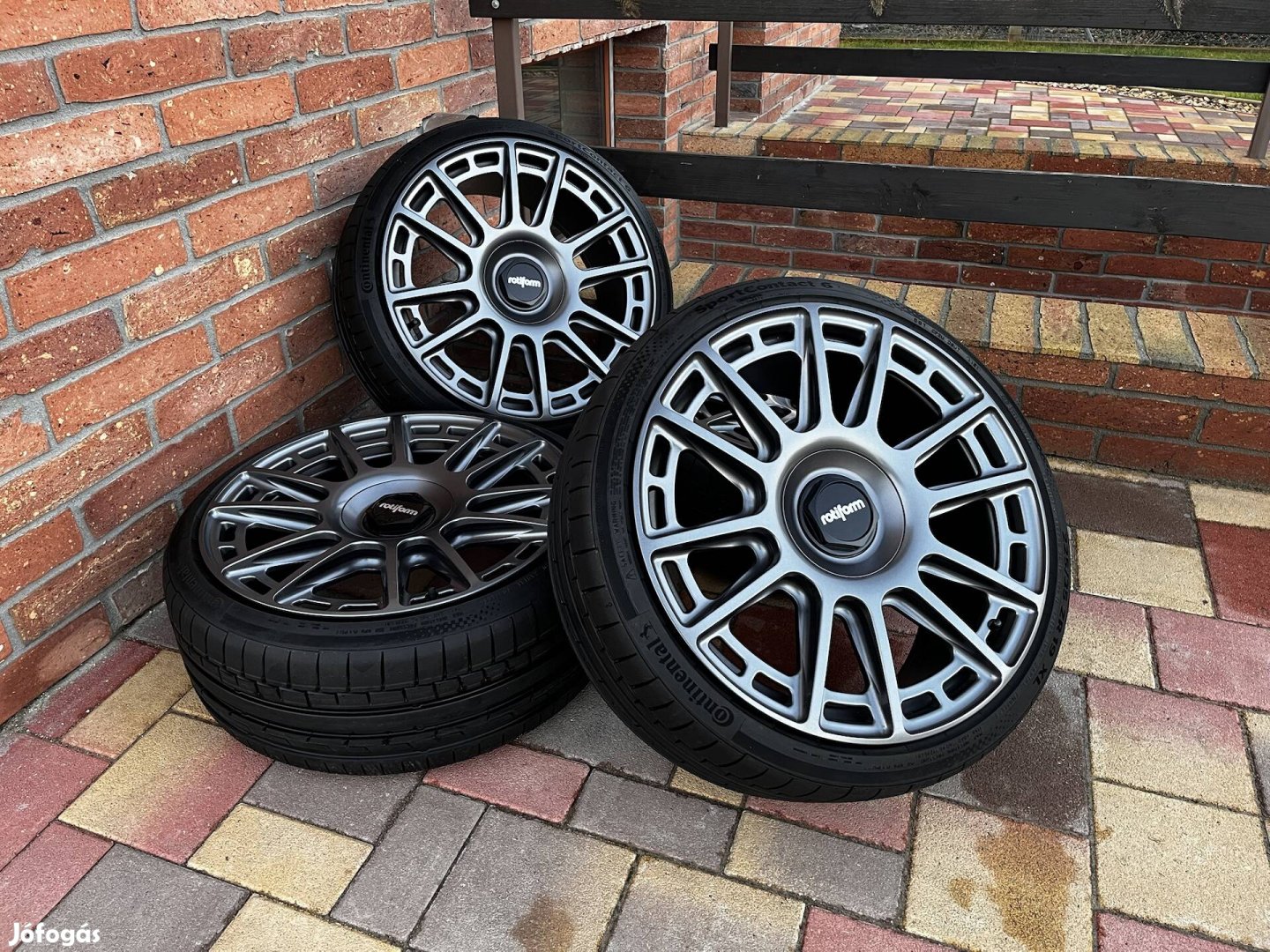 Új! 19" 5x112 Rotiform Ozr alufelni szett nyárigumikkal!