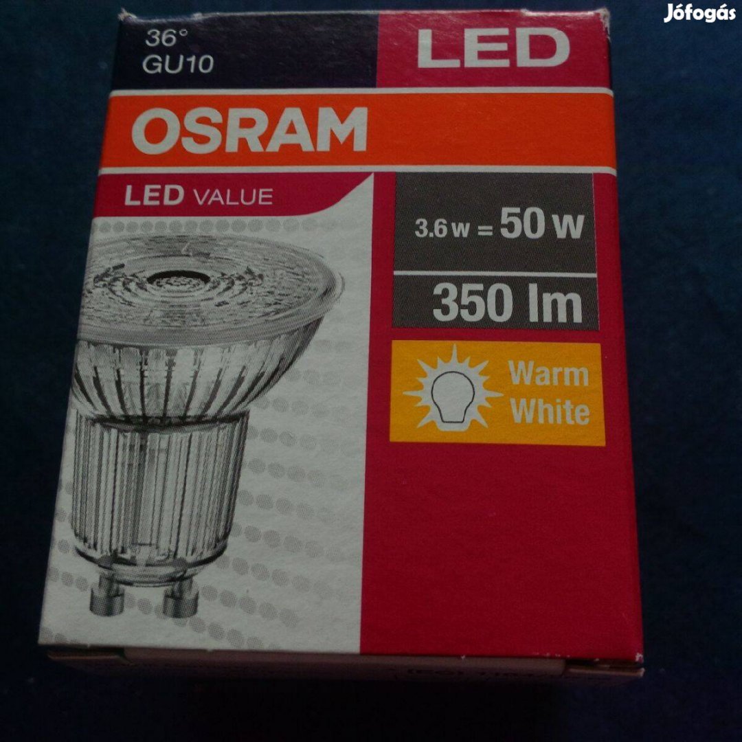 Új! 1 db Osram LED 50W GU10 izzó