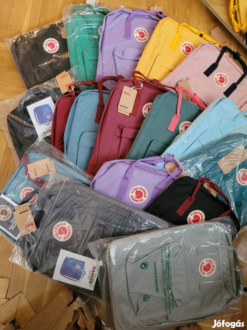 Új, 20l-es Fjallraven Kanken hátizsák, iskolatáska 