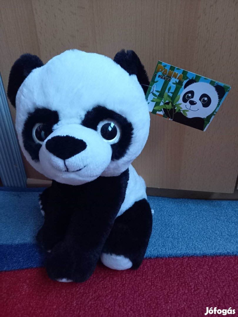 Új! 24 cm Panda, Penny plüss panda 