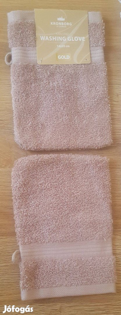 Új, 2 db Kronborg mosdó kesztyű