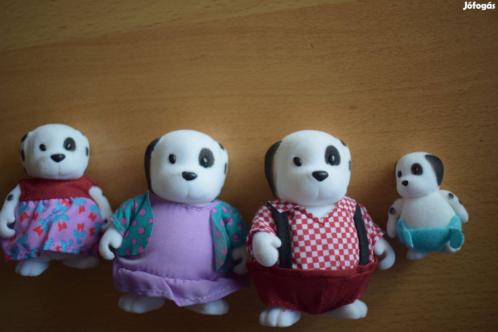 Új! 4 db-os Sylvanian families Dalmata család!