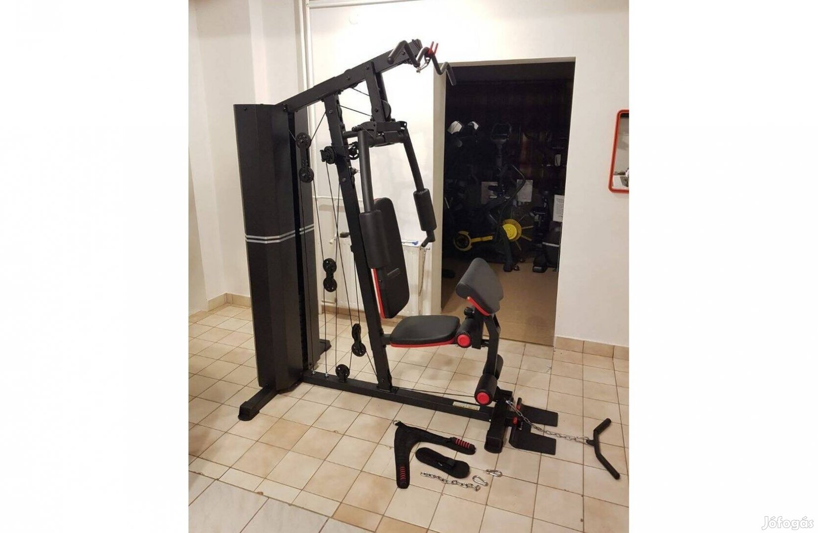 Új! 72 kg lapsúllyal szerelt, kondigép, homegym, kombinált edzőgép!