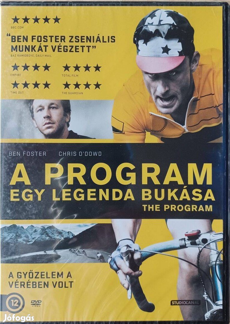 Új! A program - Egy legenda bukása dvd Ben Foster