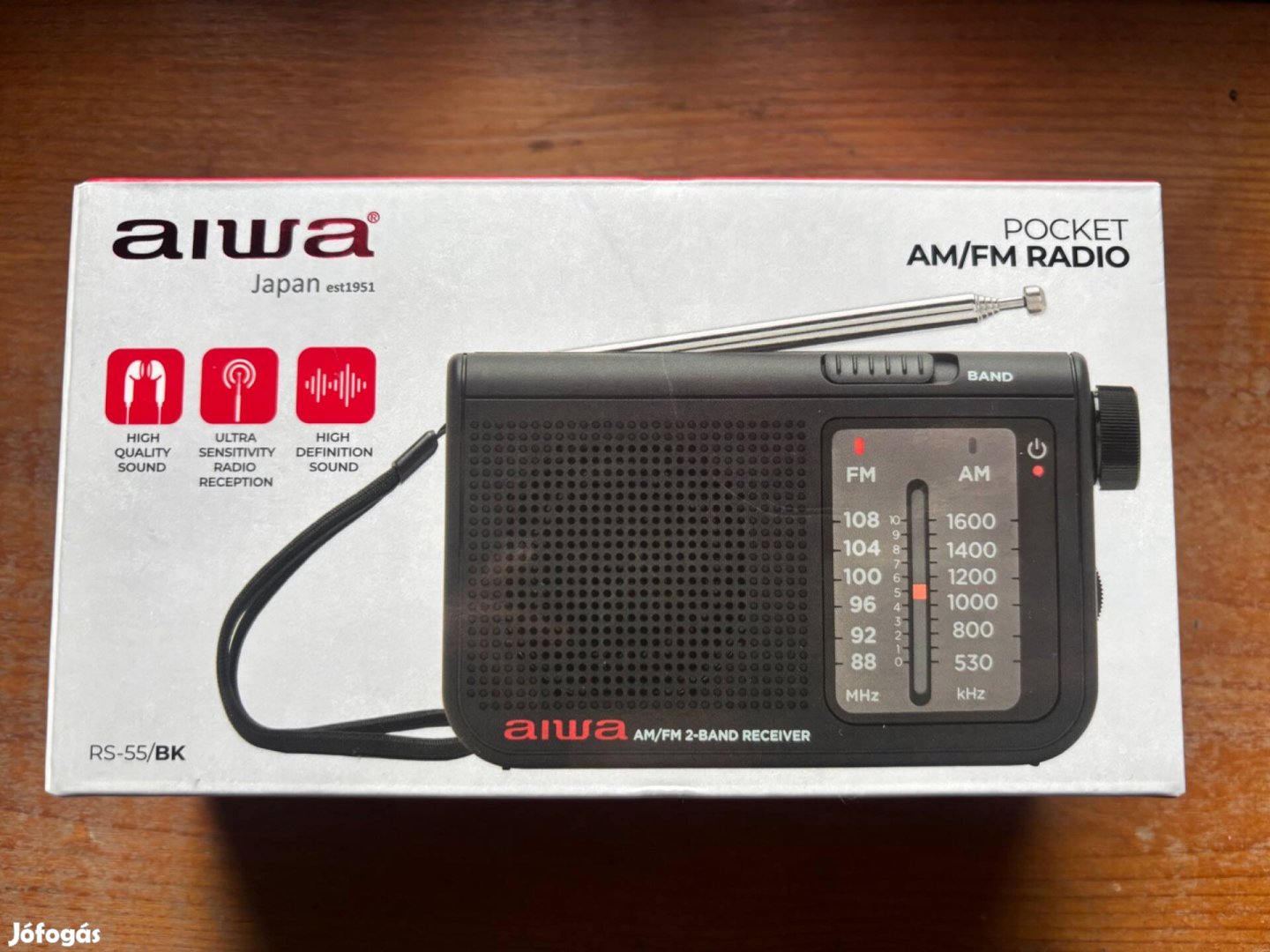 Új! Aiwa zseb rádió