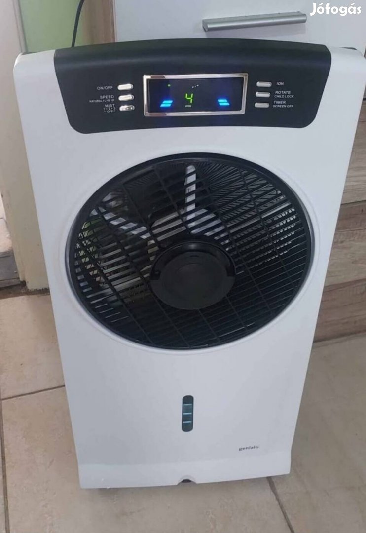 Új, Akciós! párásító ventilátor 4 az 1-ben