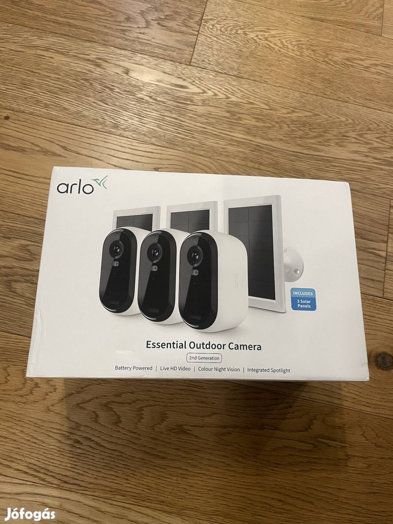 Új! Arlo Essential kültéri kamera csomag