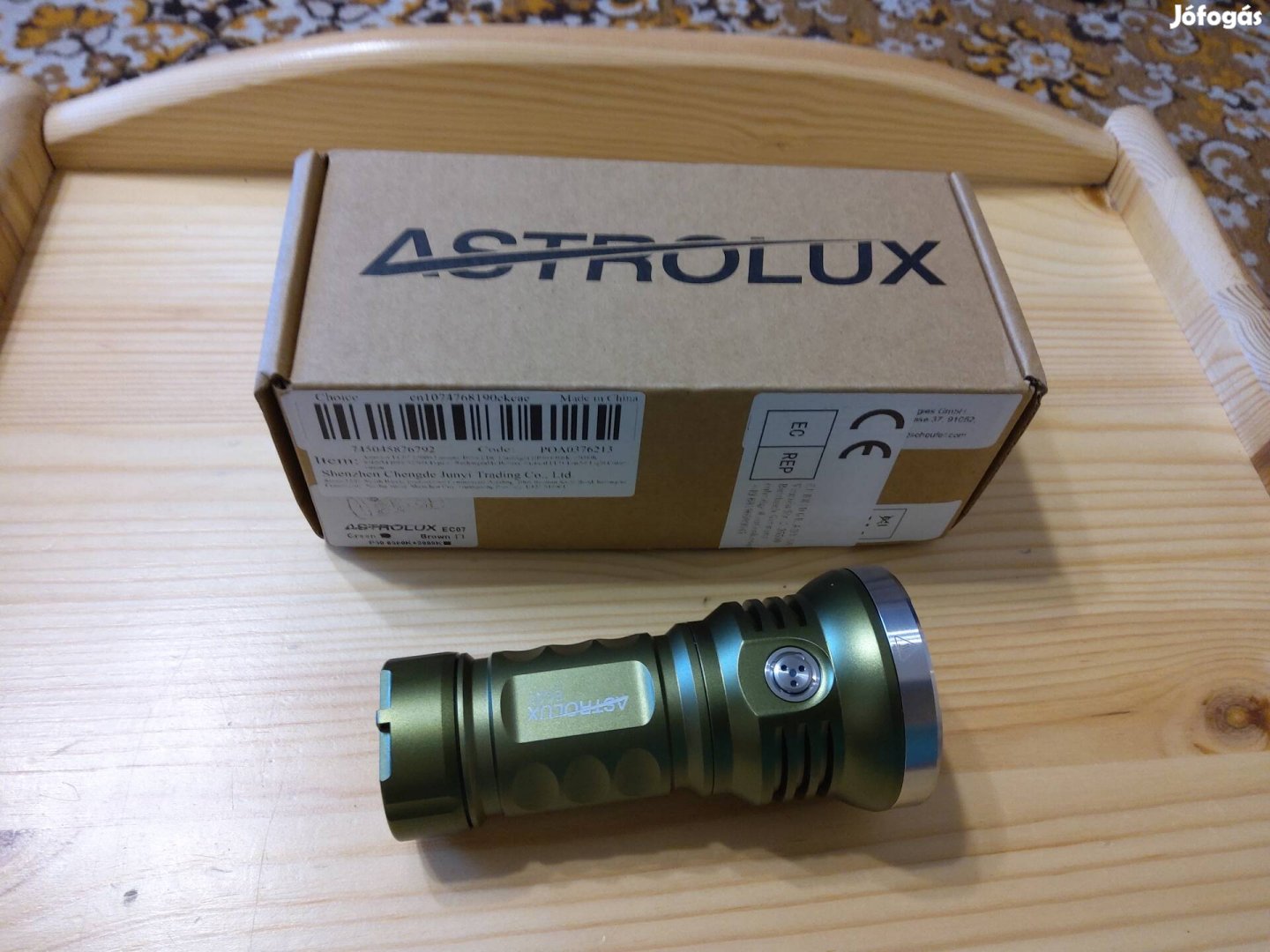 Új! Astrolux EC07 HP50 13000 Lumen USB-C Led lámpa