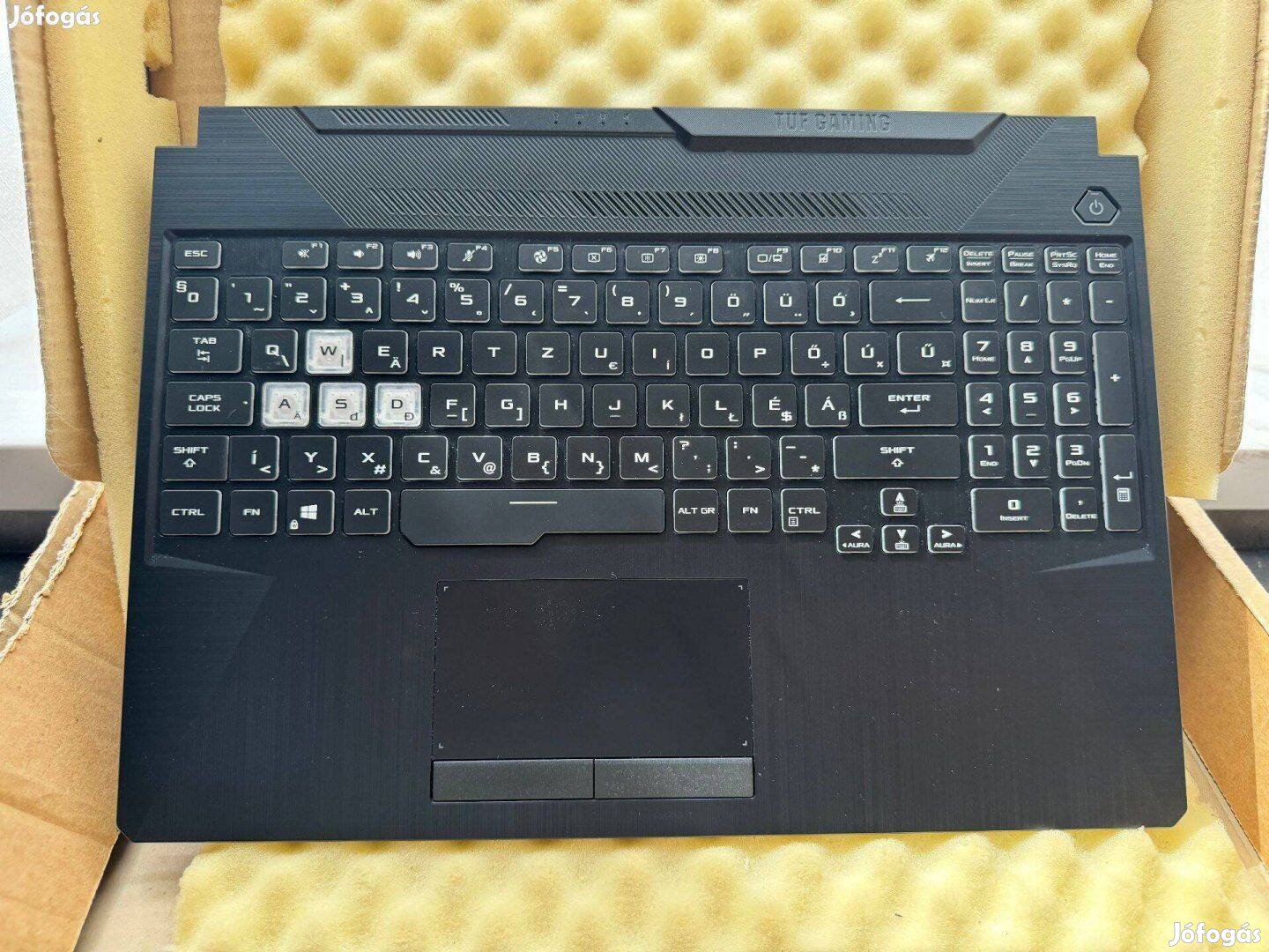 Új! Asus FX506HE-2A magyar billentyűzet FX506 billentyűzet 90NR0703-R3