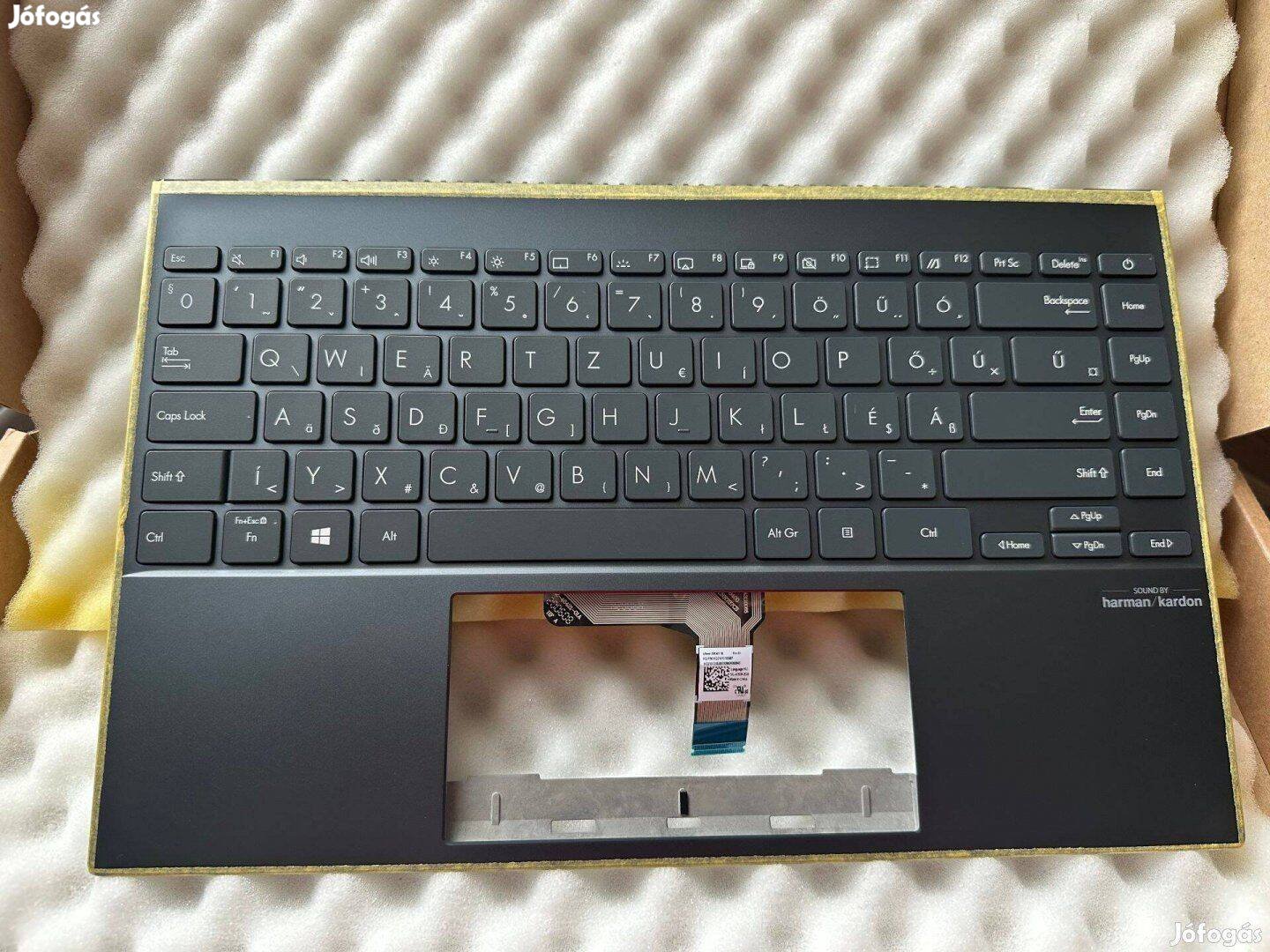 Új! Asus UX425IA-2G magyar billentyűzet UX425IA billentyű 90NB0RT1-R31