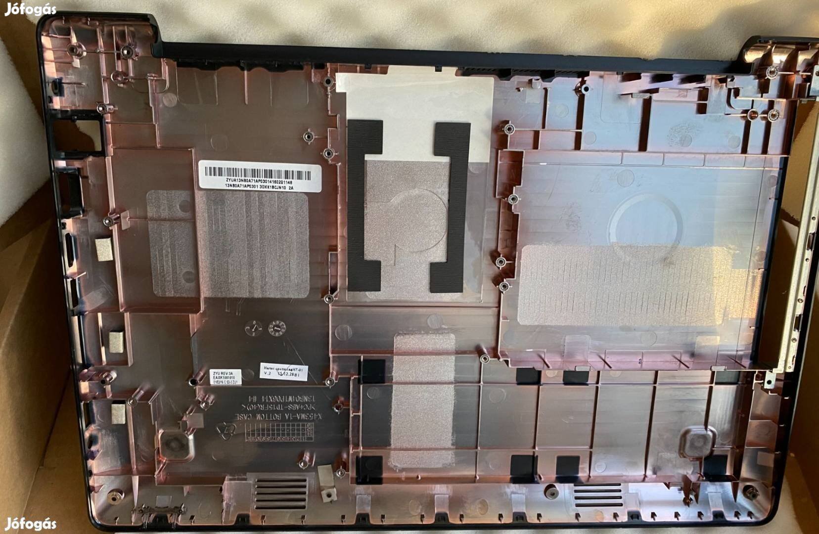 Új! Asus X453SA bottom base X453 alsó ház 90NB0A71-R7D000 13NB0A71AP03