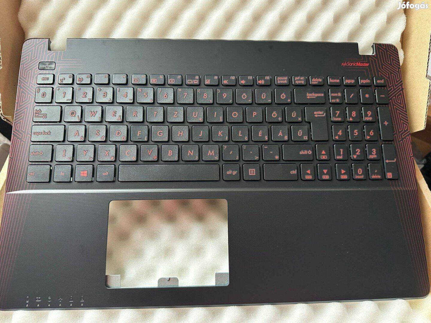 Új! Asus X550JD-3J magyar billentyűzet X550JD billentyűzet 90NB067J-R3