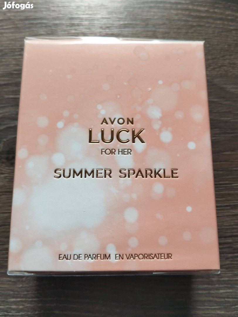 Új! Avon Luck for her Summer Sparkle parfüm