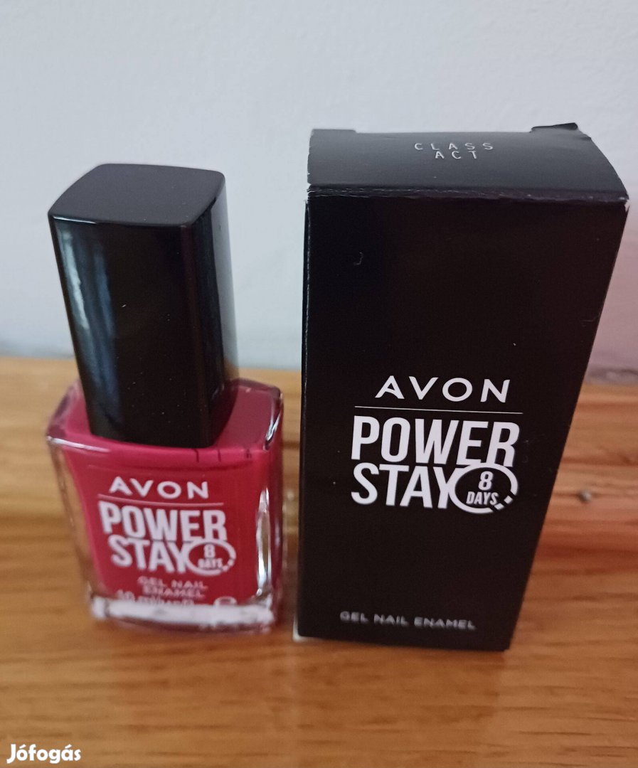 Új! Avon Power Stay 8 days körömlakk Class Act árnyalatban. Bontatlan