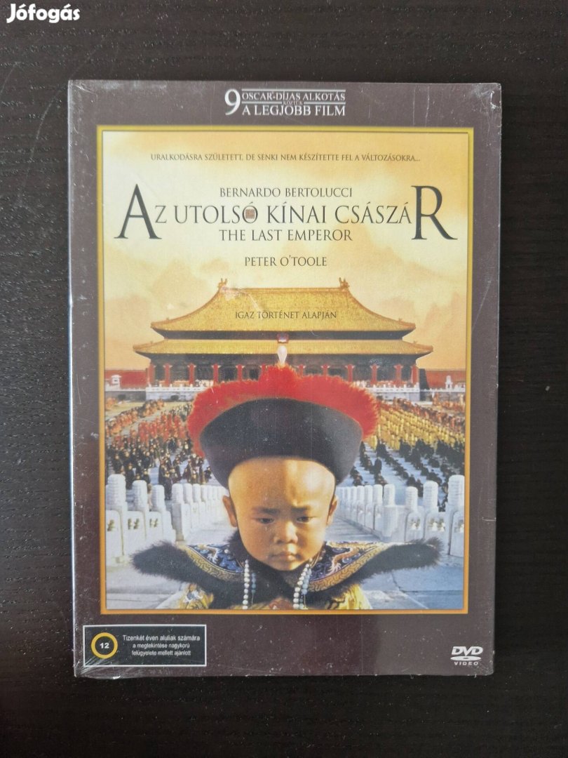 Új! Az utolsó kínai császár DVD (Bernardo Bertolucci)