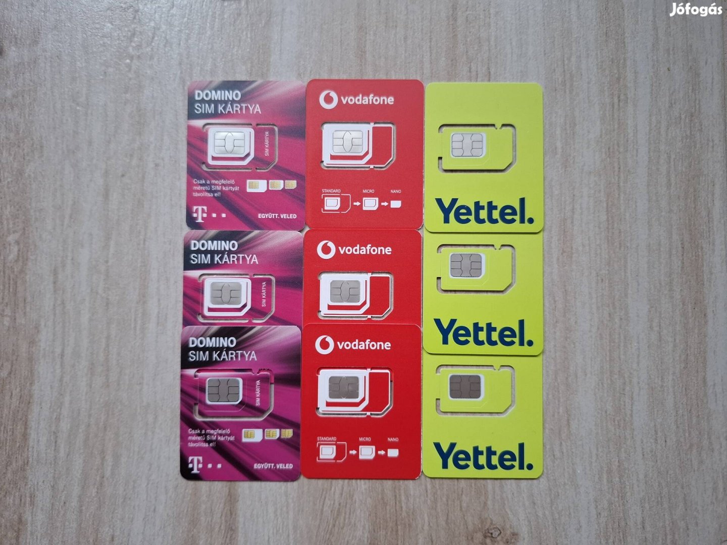 Új, Azonnal Használható, Telekom, Vodafone, Yettel, Sim kártya