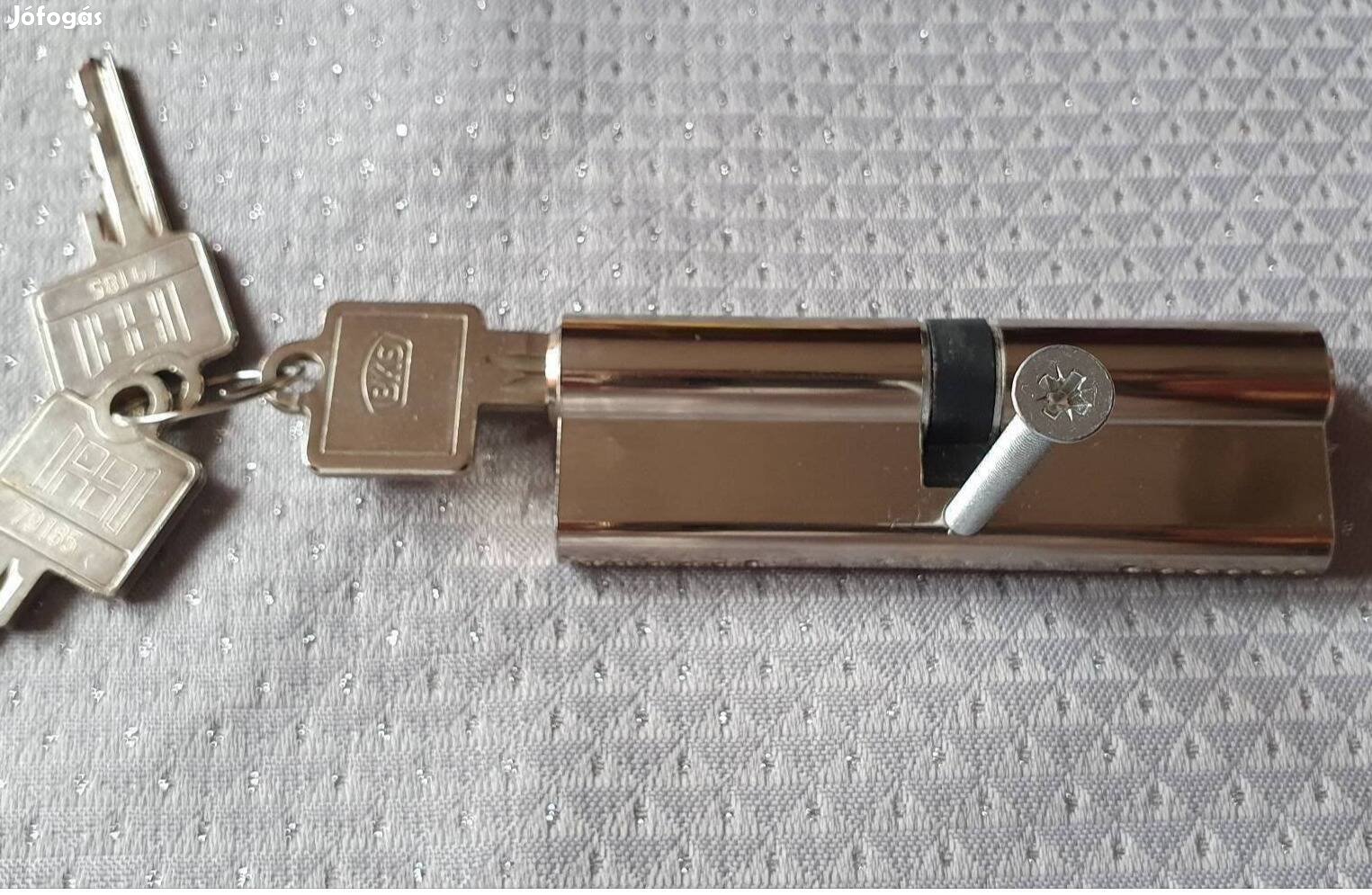 Új, BKS 45/50 hengerzárbetét, cilinderbetét, zárbetét