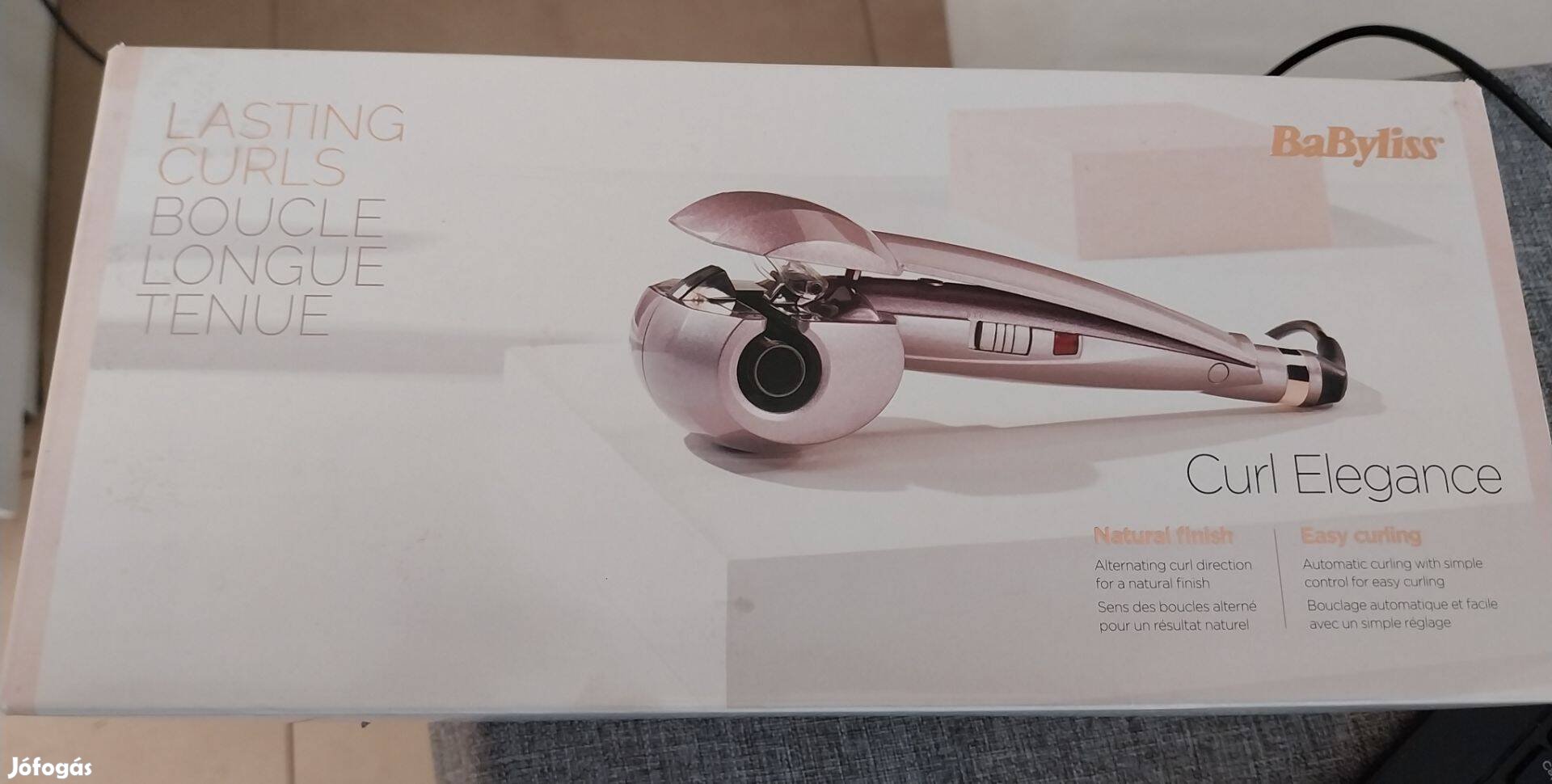 Új! Babyliss Curl Elegance automata hajgöndörítő