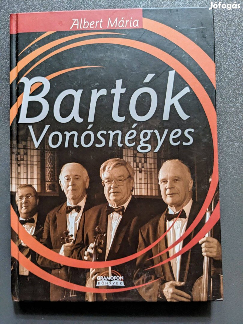 Új! Bartók vonósnégyes - Albert Mária - Lapozatlan! -