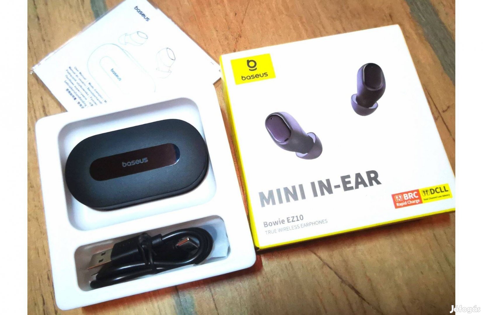 Új, Baseus Bowie EZ10 TWS fülhallgató