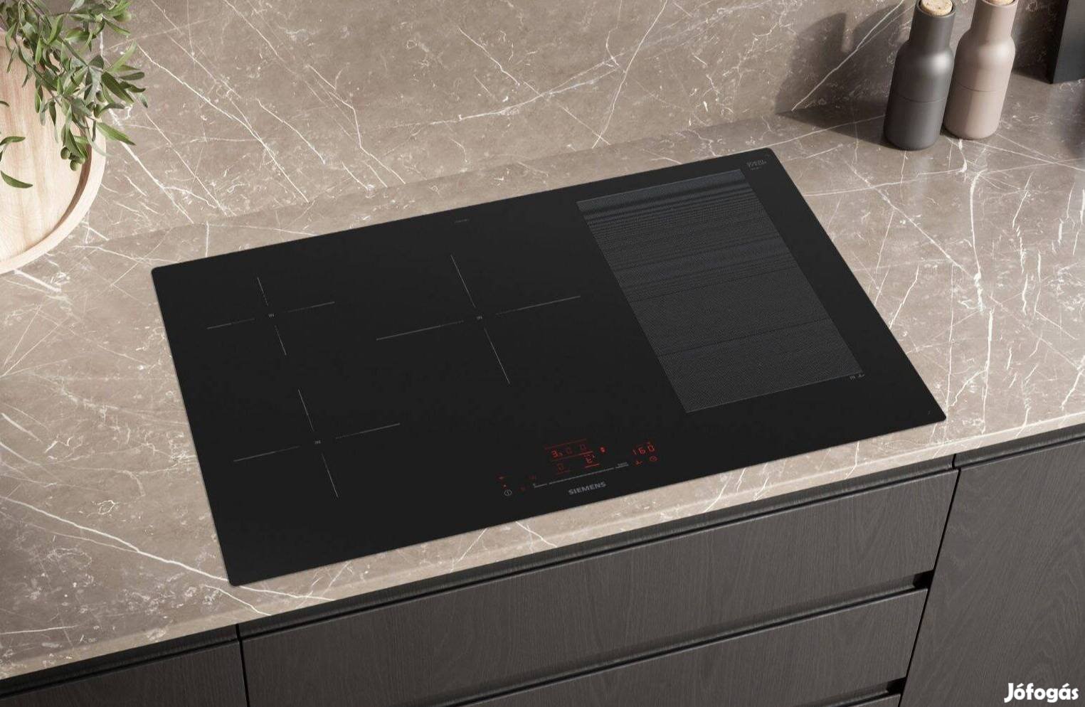 Új, Beépíthető indukciós főzőlap, 80cm széles, IQ700, Siemens