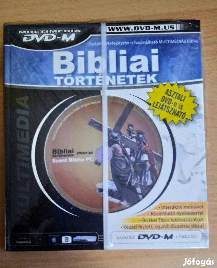 Új! Bibliai történetek könyv + ajándék DVD-M