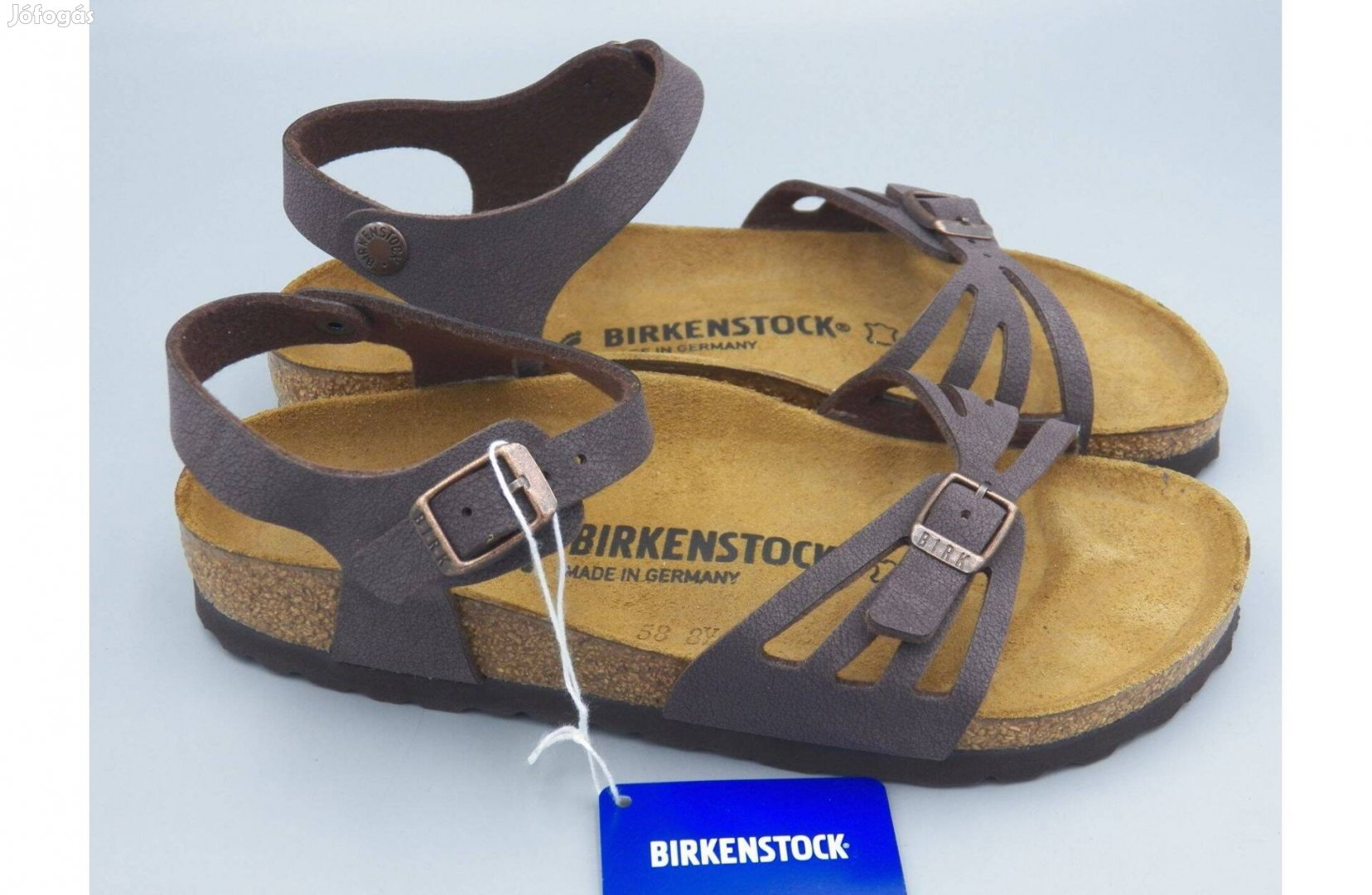 Új! Birkenstock Bali bőr szandál, 36 -os Keskenyebb