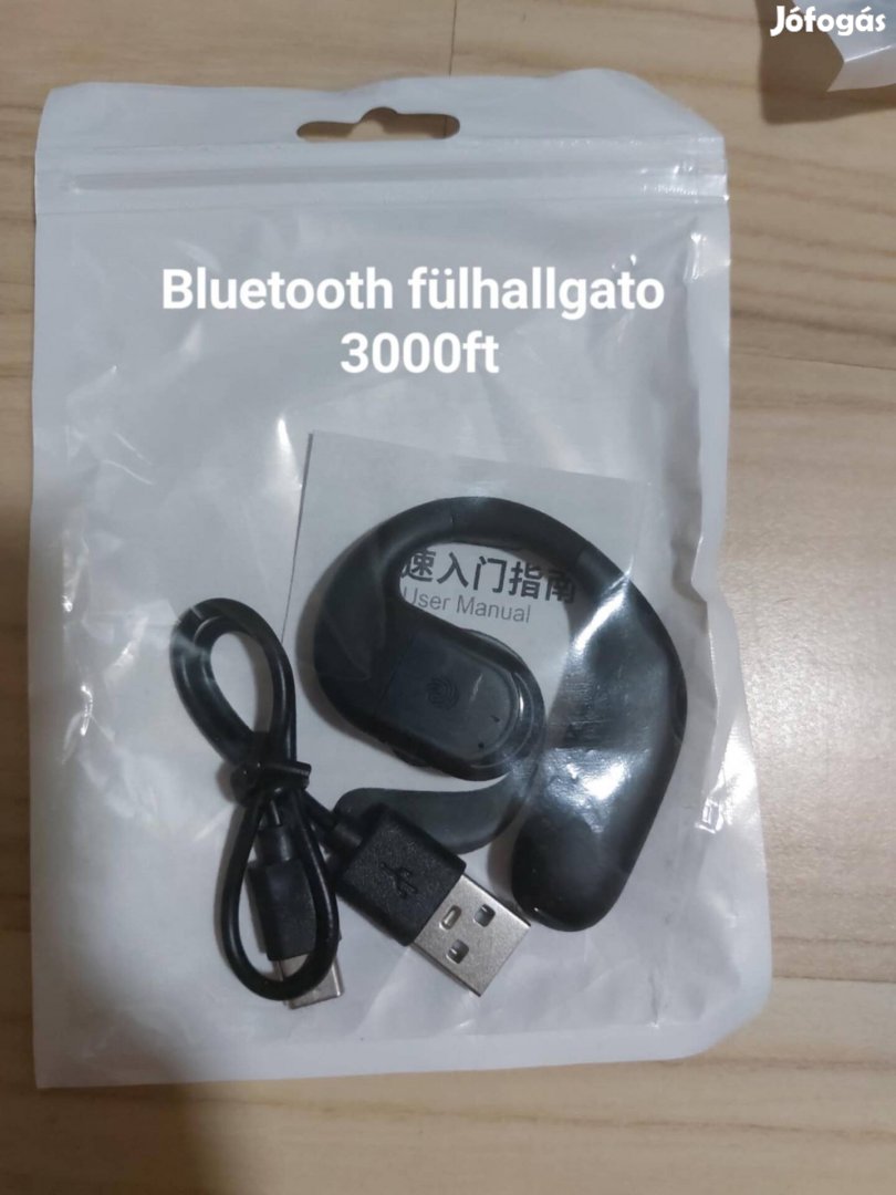 Új, Bluetooth fülhallgató