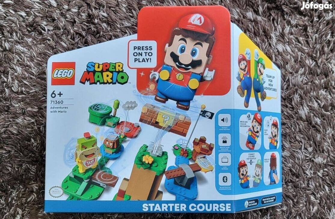 Új, Bontatlan 71360 LEGO Super Mário kalandjai kezdőpálya