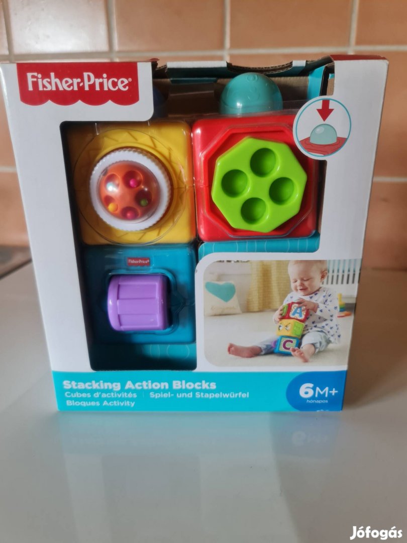 Új! Bontatlan Fisher price Mókakocka